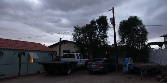 It is believed Hannah Gutierrez Reed, 24, has lived in the scrappy property for the past year.