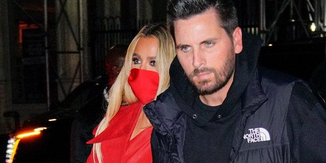 Scott Disick is reportedly ‘going crazy’ after his ex Kourtney Kardashian got engaged to Travis Barker over the weekend. He is pictured in New York City on Oct. 10, 2021.