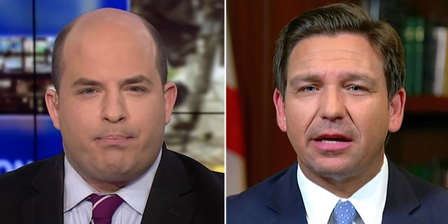 CNN’s Brian Stelter attempted to jab Florida Gov. Ron DeSantis, but it didn’t go so well. 