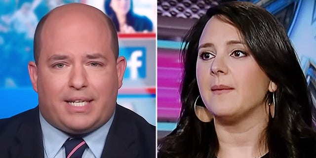 Brian Stelter was confronted by ex-New York Times journalist Bari Weiss over CNN’s coverage.