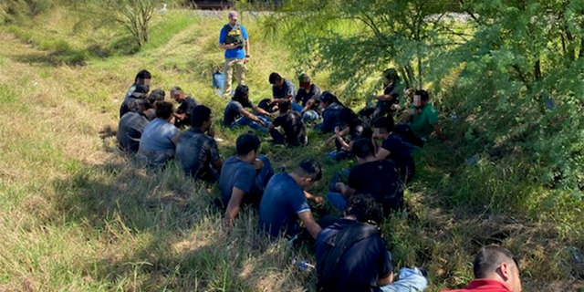 A bag containing bolt cutters was found among the group's possessions.