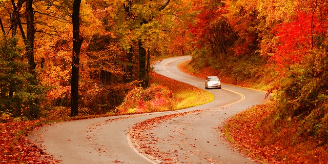 This 11-mile famed stretch of Tapoco Road (U.S. 129) is known as The Dragon. (Credit: Visit North Carolina)