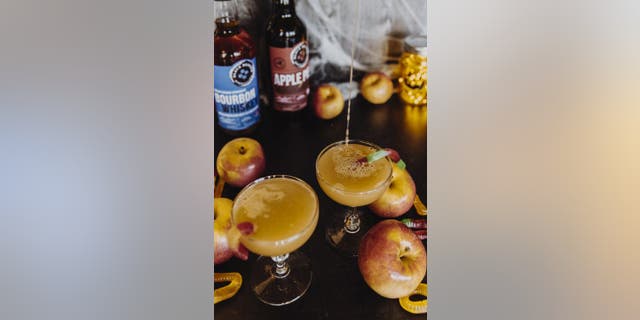 Black Button Distilling is putting a spell on you with this Witch's Caramel Apple cocktail, which is perfect for "Hocus Pocus" fans.