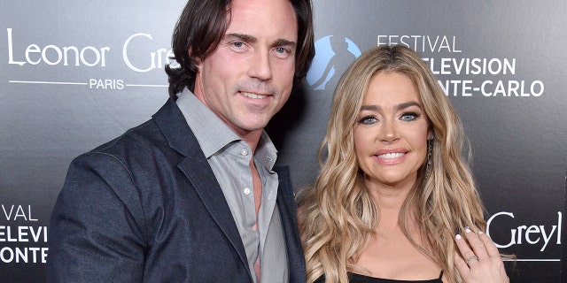 Denise Richards was driving with her husband, Aaron Feipers, when the road accident occurred. 