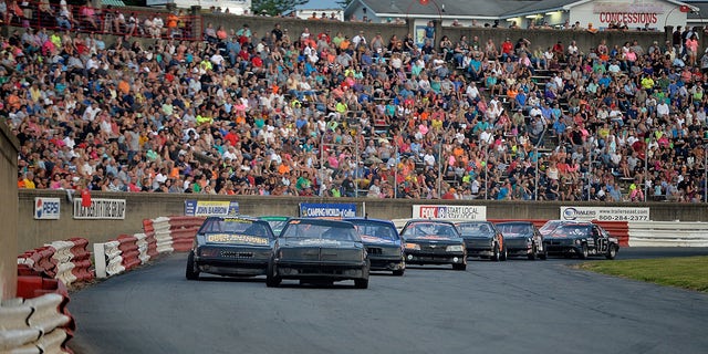 Lower NASCAR-sanctioned series race at the track.