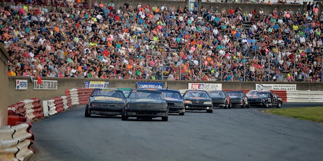Lower NASCAR-sanctioned series race at the track.