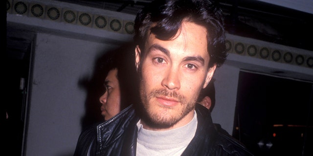 Brandon Lee (Bruce Lee's son) in Los Angeles, California. The actor died in 1993 while filming in North Carolina.