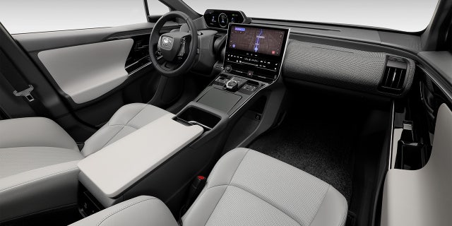 The bZ4X has a starting price of $43,215.