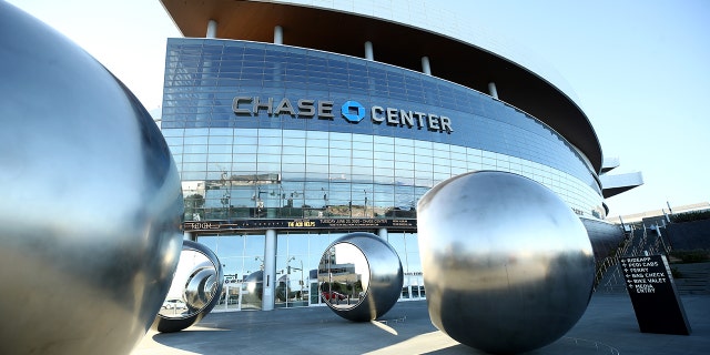 An exterior view of the Chase Center, where the NBA Golden State Warriors play in March 2020 in San Francisco, California. Recently, a Phish fan died after falling at the Chase Center.