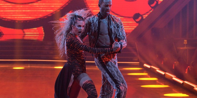Matt James and Lindsay Arnold were one of two pairs sent home on ‘Dancing with the Stars’ on Monday.
