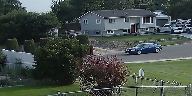 Investigators are seeking help in identifying the driver of a a blue Dodge Avenger, model year 2010-2011, seen driving on Southwest 8th Street at 6:56 p.m. on July 27. Police said the unidentified individuals are not considered suspects or persons of interest.
