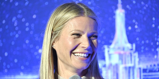 Gwyneth Paltrow hosts a panel discussion at the JVP International Cyber Center grand opening in Feb. 2020 in New York City. She recently opened up about her difficult childbirth with her daughter Apple.