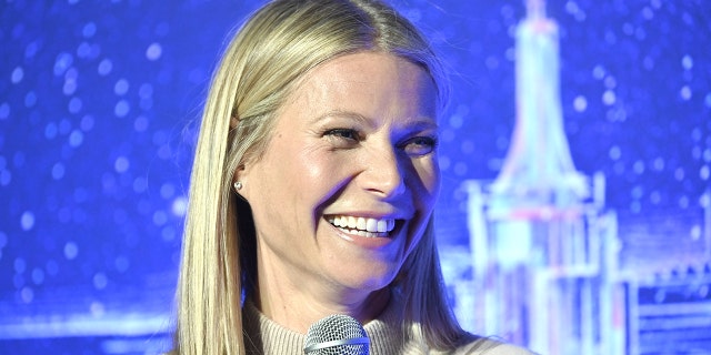 Gwyneth Paltrow hosts a panel discussion at the JVP International Cyber Center grand opening in Feb. 2020 in New York City. She recently opened up about her difficult childbirth with her daughter Apple.