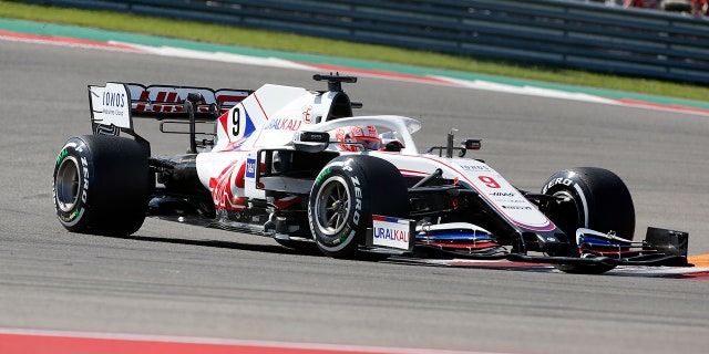 Haas F1 driver Nikita Mazepin finished two laps down in 17th place at the U.S. Grand Prix.