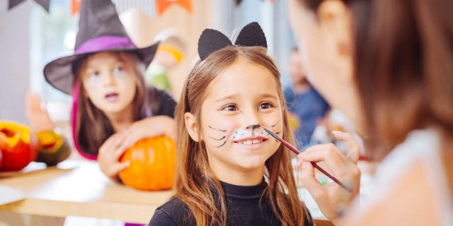 Halloween season is a time when young trick-or-treaters like to don face paint as they go out as their favorite animal, superhero, ghoul or princess.