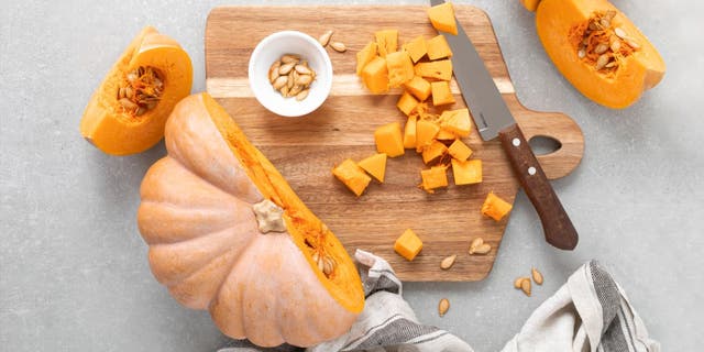Pumpkins are a high source of vitamin A, which plays a significant role in eye health, according to experts.