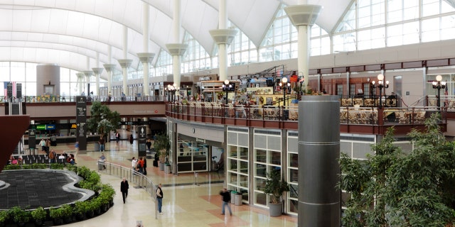 Denver International Airport interior (iStock)