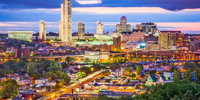 Albany New York Skyline