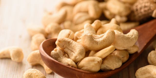 Cashews grow from tropical evergreen trees and are filled with fiber, plant proteins, heart-healthy fats and minerals.