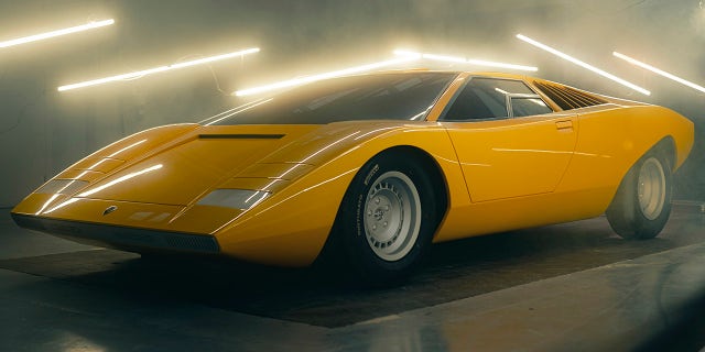 Lamborghini has built a replica of the original Countach LP 500 concept car to celebrate the model's 50th anniversary.