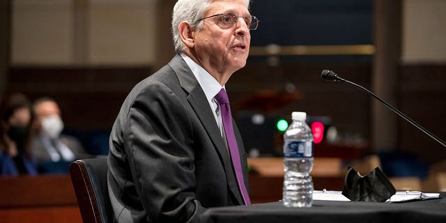 U.S. Attorney General Merrick Garland testifies at a House Judiciary Committee hearing at the U.S. Capitol on Oct. 21, 2021 in Washington, D.C. (Photo by Greg Nash-Pool/Getty Images)