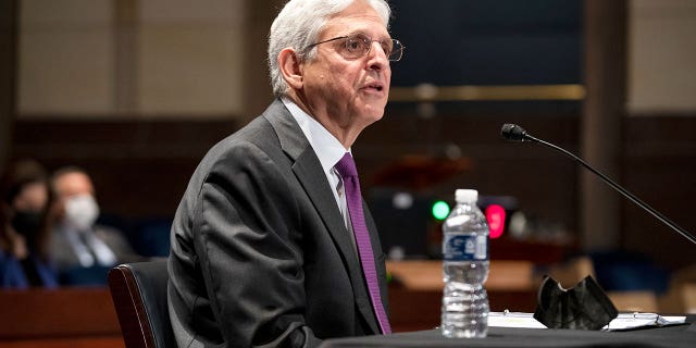 U.S. Attorney General Merrick Garland testifies at a House Judiciary Committee hearing at the U.S. Capitol on Oct. 21, 2021 in Washington, D.C. (Photo by Greg Nash-Pool/Getty Images)