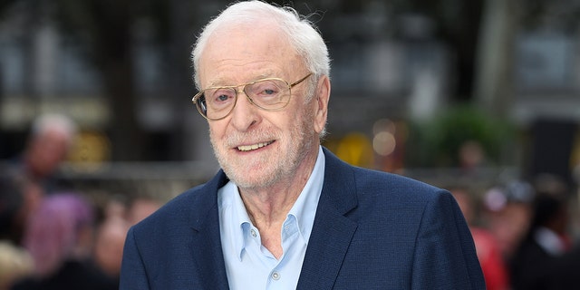 Sir Michael Caine attends the world premiere of 'King Of Thieves' at Vue West End on 12 September 2018 in London, England.  