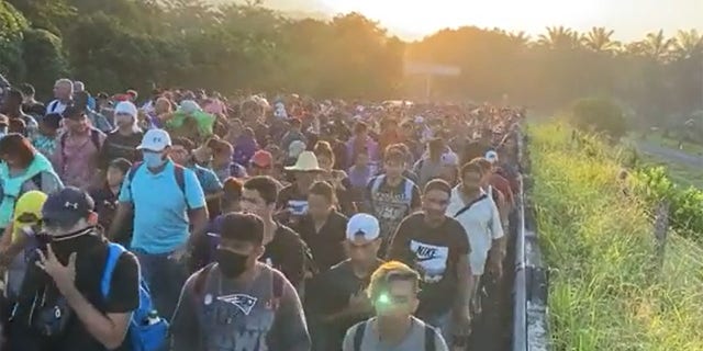 Migrants US-Mexico border