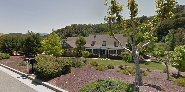 Photo shows Shannon O'Connor's Los Gatos home.