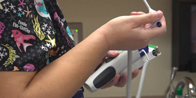 School nurses play multiple roles and help students with everything from minor cuts and bruises, to chronic conditions and working with mental situations. With the pandemic, they are now also tracking and testing children for COVID-19 (Stephanie Bennett / Fox News).