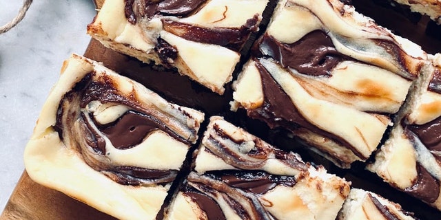 Nutella Cheesecake Brownies