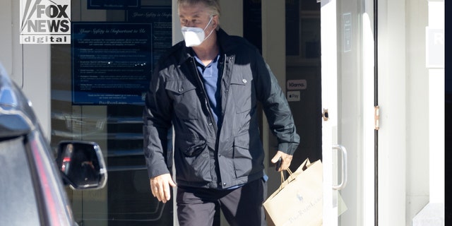 Alec Baldwin was spotted shopping in a New England town where he surfaced following the shooting that took place on the set of the movie "Rust."