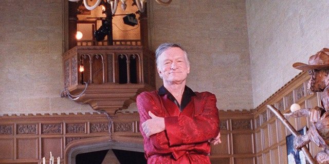 Hugh Hefner Girlfriend Says Playboy Mansion Is Haunted 2 Hugh Hefner at his Playboy mansion in 1999.