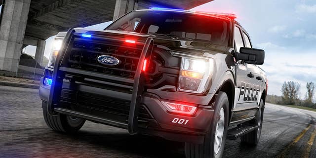 The F-150 Police Responder finished second to the Police Interceptor Utility in acceleration tests.