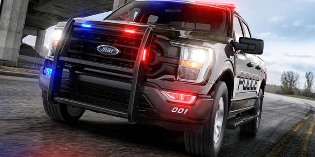 The F-150 Police Responder finished second to the Police Interceptor Utility in acceleration tests.