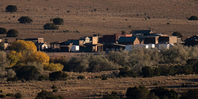 The Bonanza Creek Film Ranch is seen in Santa Fe, N.M., Saturday, Oct. 23, 2021.