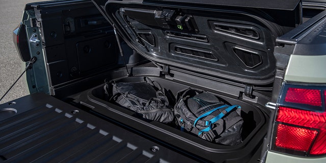 The Santa Cruz has a watertight trunk.