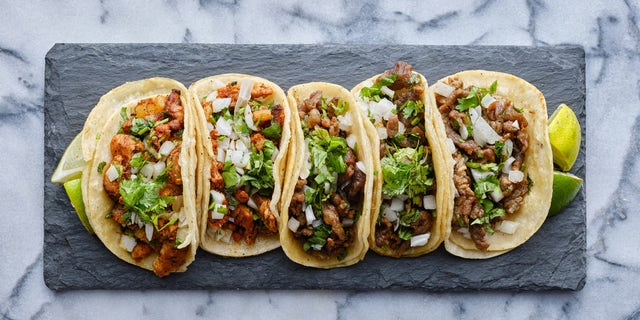 Today, tacos continue to become more popular and can be found just about anywhere, from fast food chains to gourmet restaurants, the Farmer’s Almanac says.  (iStock)