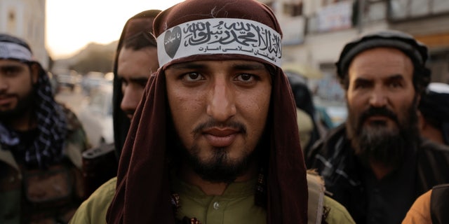 Taliban fighters patrol in Kabul, Afghanistan, Oct. 5, 2021. (REUTERS/Jorge Silva)