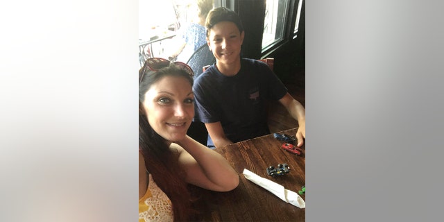 Tristan Constable and his mother Leslie Phillips in an undated photo. Tristan was last seen leaving Tampa Bay Tech on Friday.