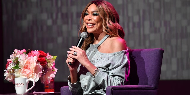 Television personality Wendy Williams speaks onstage during her celebration of 10 years of "The Wendy Williams Show" at The Buckhead Theatre on Aug. 16, 2018, in Atlanta, Georgia. (Photo by Paras Griffin/Getty Images)