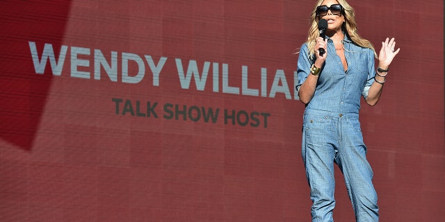TV personality Wendy Williams speaks onstage during the 2017 Global Citizen Festival in Central Park in September 2017 在纽约市.