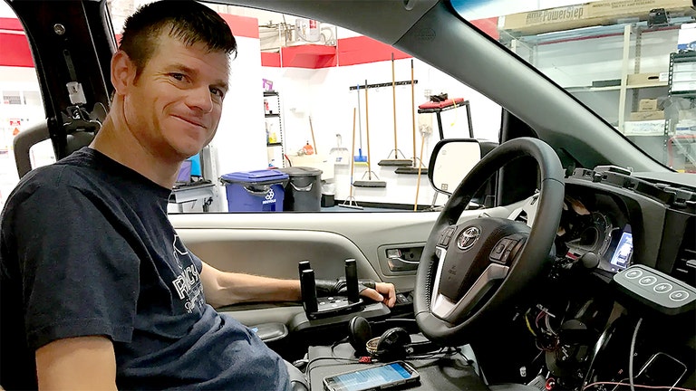 Nation's first driving rehabilitation program helps veterans, wounded warriors get back on the road