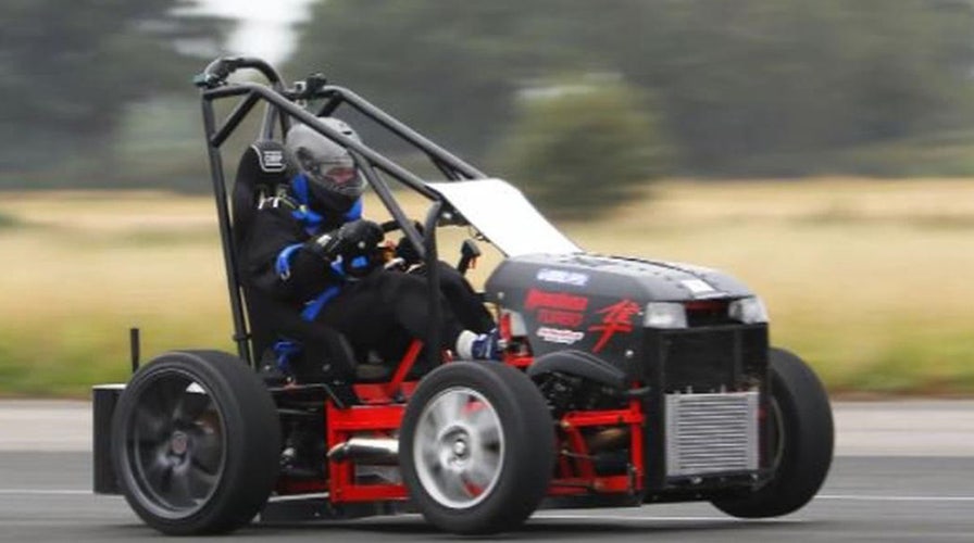 World s fastest lawnmower hits record 143 mph Fox News