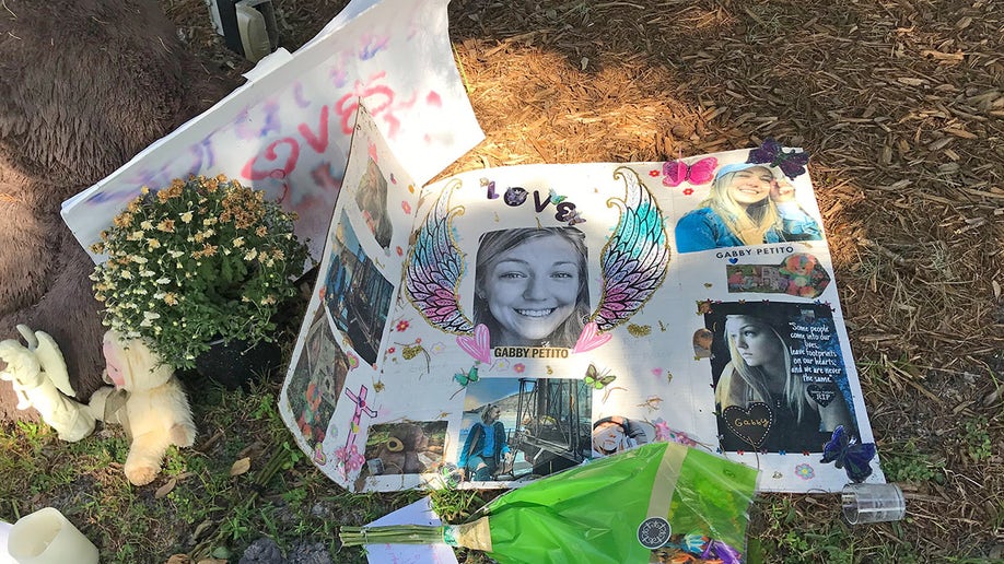 Memorial for Gabby Petito grows near City Hall in North Port, Florida