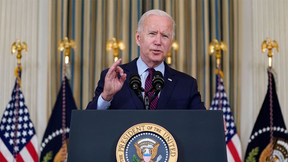 Biden delivers remarks from the White House