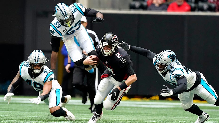 Defense shines, Panthers snap skid by beating Falcons 19-13