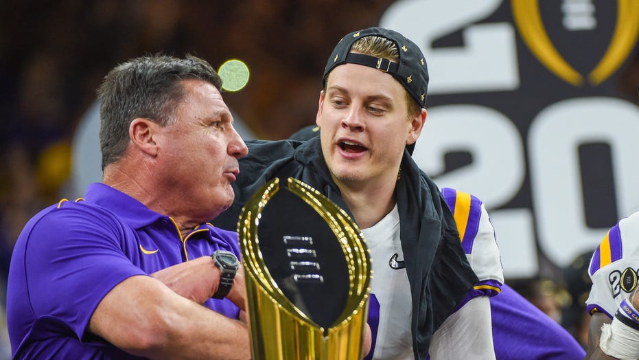 Bengals’ Joe Burrow laments Ed Orgeron’s exit from LSU: ‘We did just win a national championship 2 years ago’