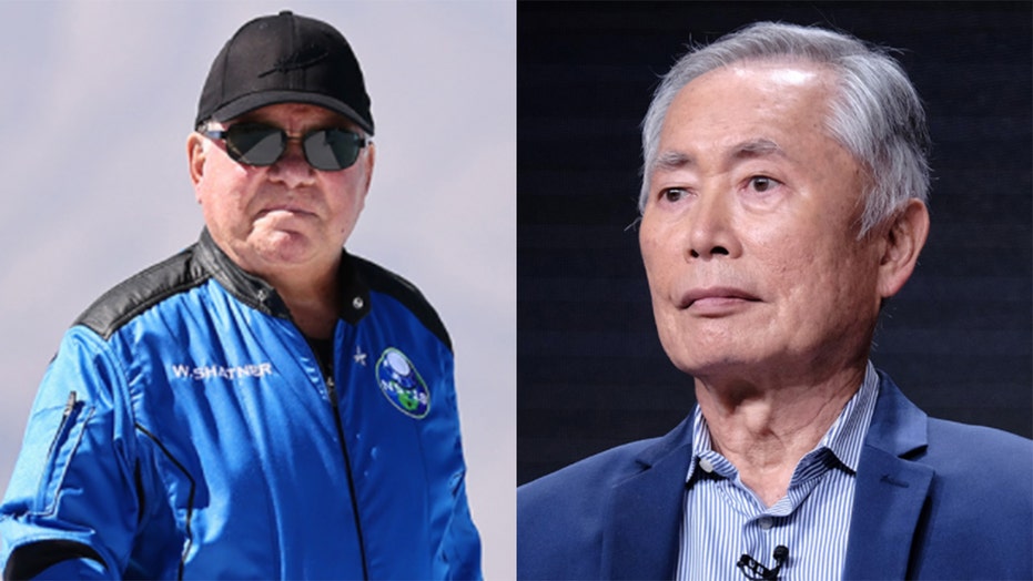William Shatner Claps Back At George Takei S Body Shaming Comments Following Blue Origin Flight Don T Hate Fox News<script async src=