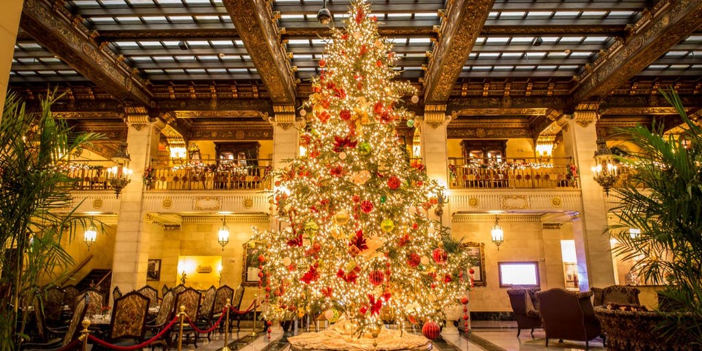 Davenport Grand Christmas 2022 Christmas Tree Displays Across America That Are Larger Than Life | Fox News